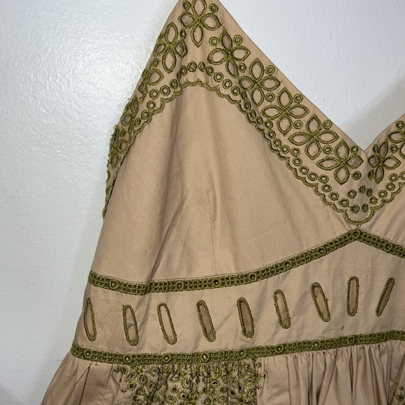 Vintage Tocca Eyelet Corset Dress Size 8 - Picture 6 of 7